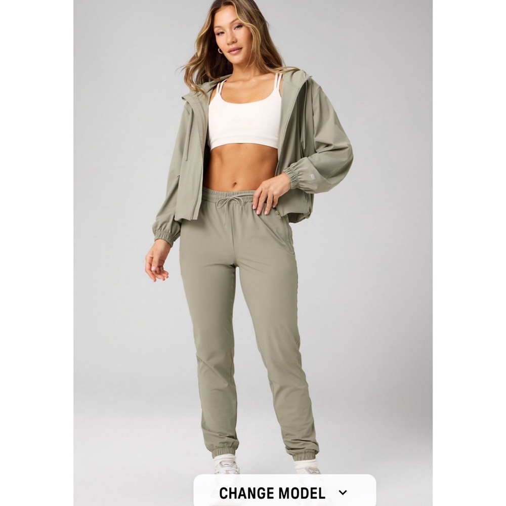 Fabletics All Day Jacket Seagrass color XS - Picture 5 of 6